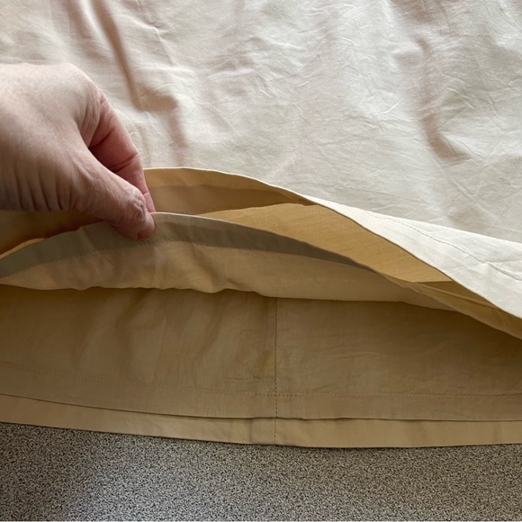 Vintage Y2K Gap Stretch Beige Skirt Size 10 - Picture 5 of 10